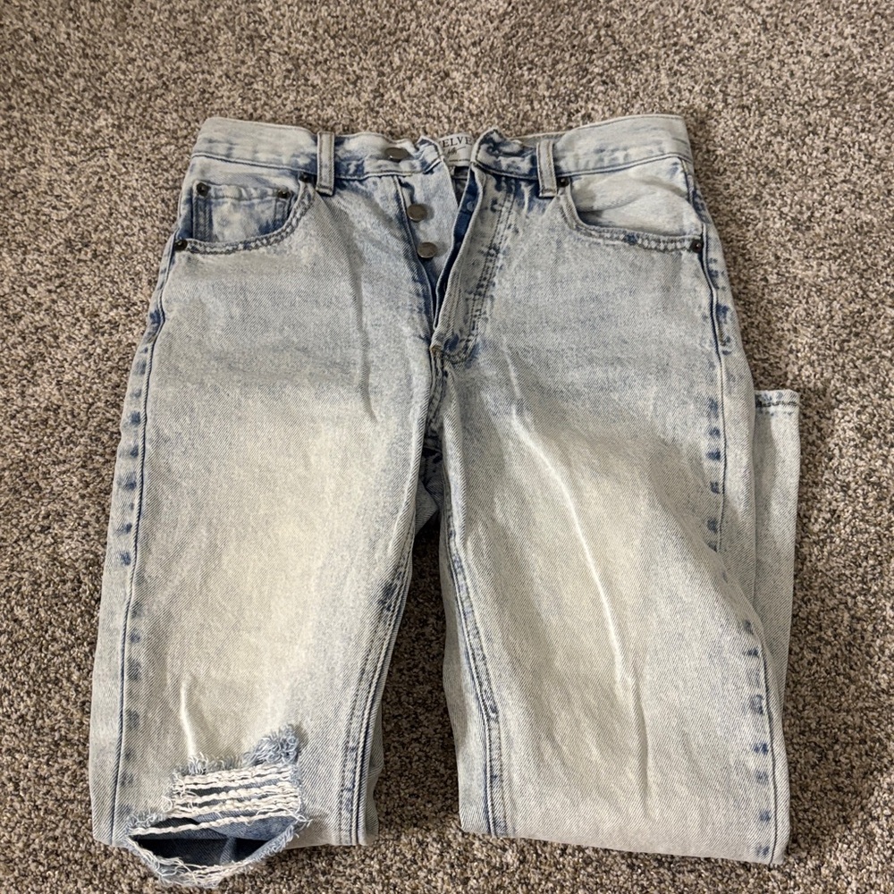 Men's Relaxed Fit Light Blue Jeans